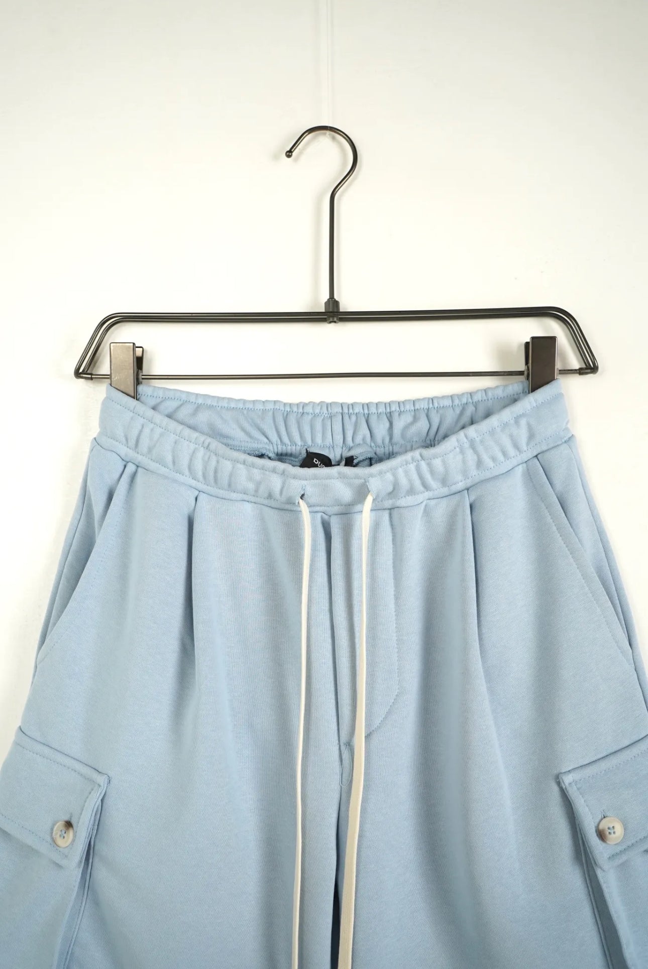 Tuta celeste cargo estiva in cotone 818101