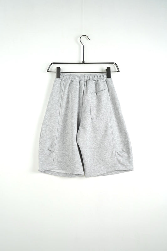 Pantaloncino jort in tuta grigio New York tinta unita - OVERSIZE 10-16 anni