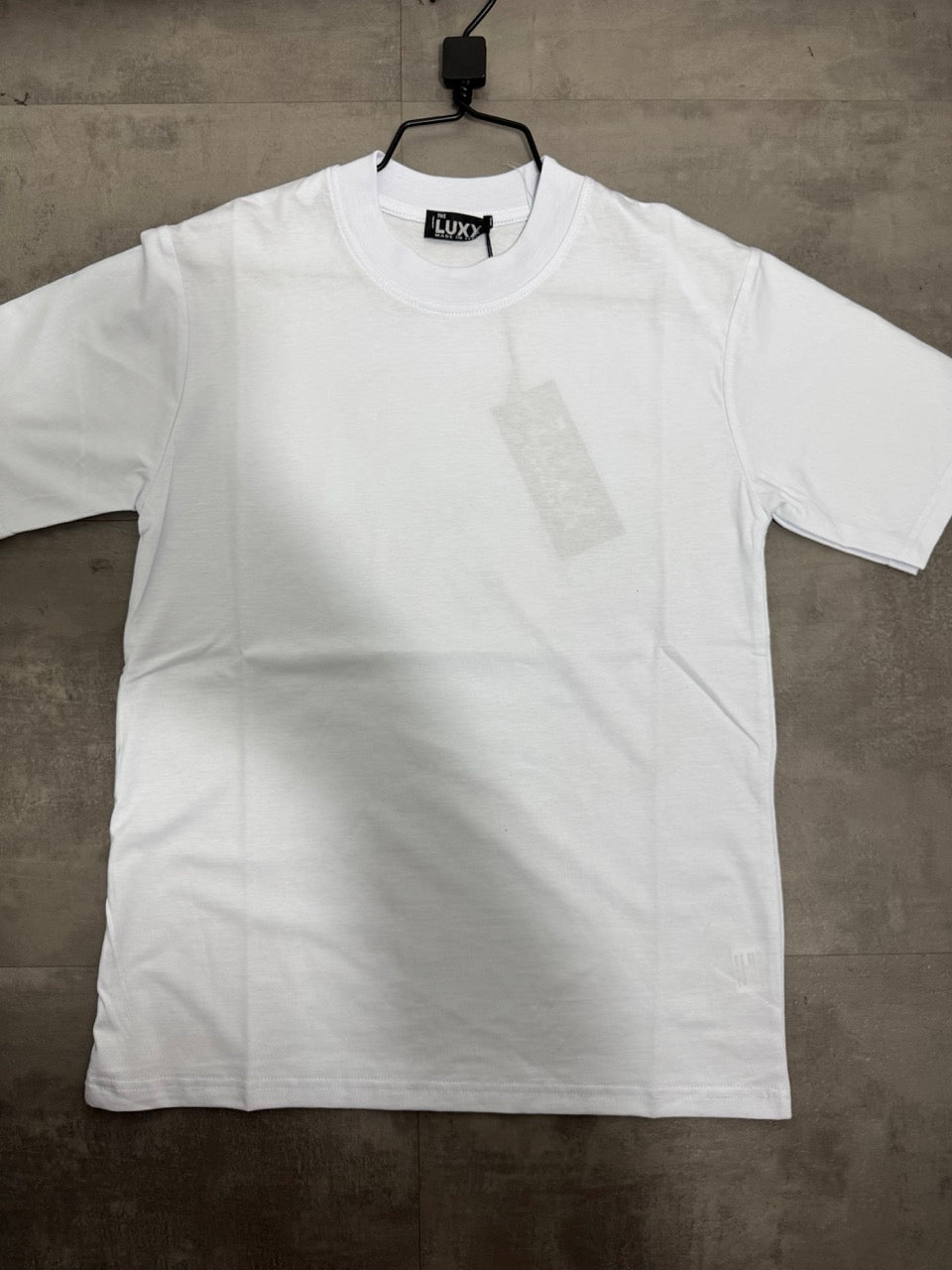 T-shirt bianca con stampa orso grigio 10-16 anni