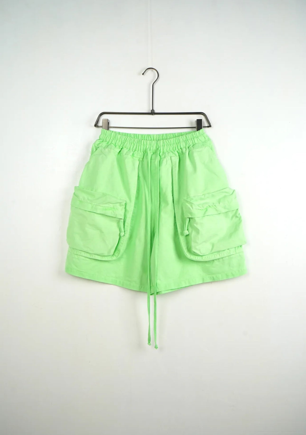 Berbuda cargo baggy verde fluo