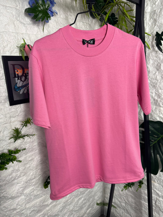 T-shirt rosa bubble con le ali bianche e scritta 10-16 anniB222