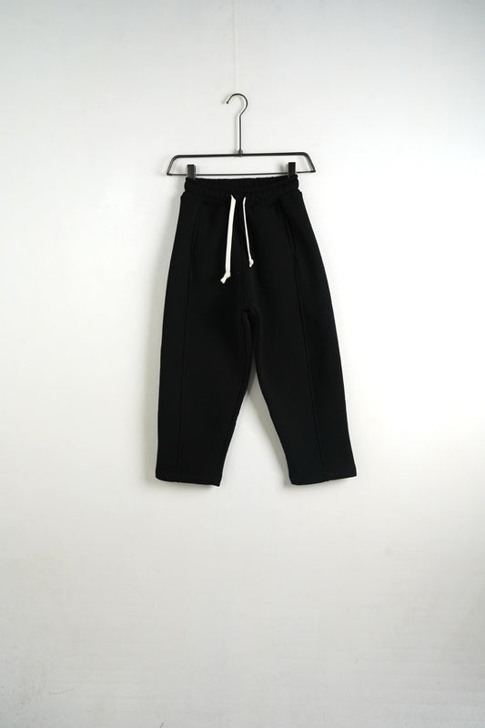 Pantalone in tuta nero baggy  - OVERSIZE FELPATO 1016 anni