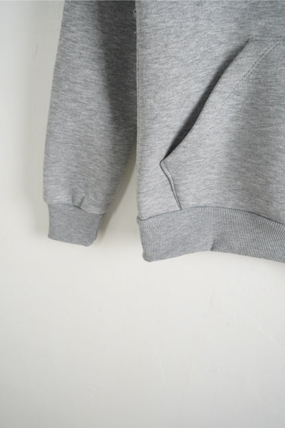 Felpa grigio con cappuccio e tasca frontale - FELPATO 10-16 anni