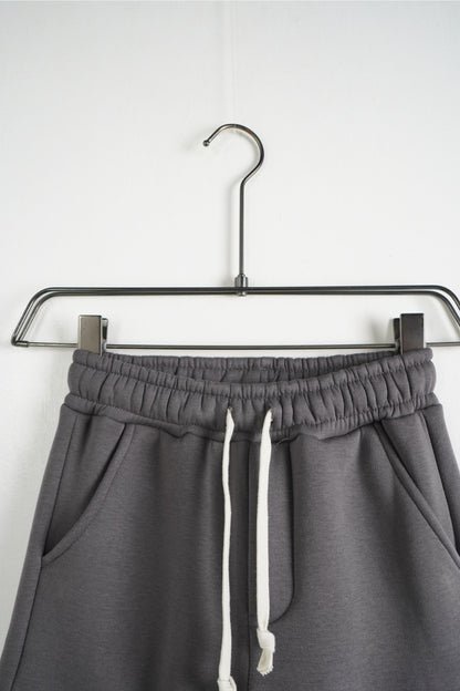 Pantalone cargo piombo in tuta con tasconi e fondo elastico - FELPATO 10-16 anni