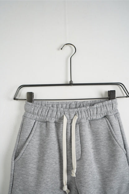 Pantalone cargo grigio in tuta con tasconi e fondo elastico - FELPATO 10-16 anni