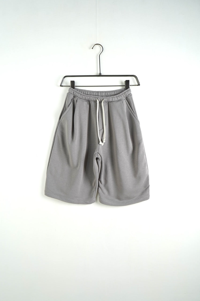 Pantaloncino in tuta grigio tinta unita 10-16 anni
