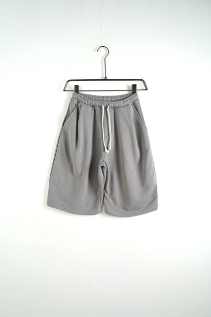 Pantaloncino in tuta grigio tinta unita 10-16 anni