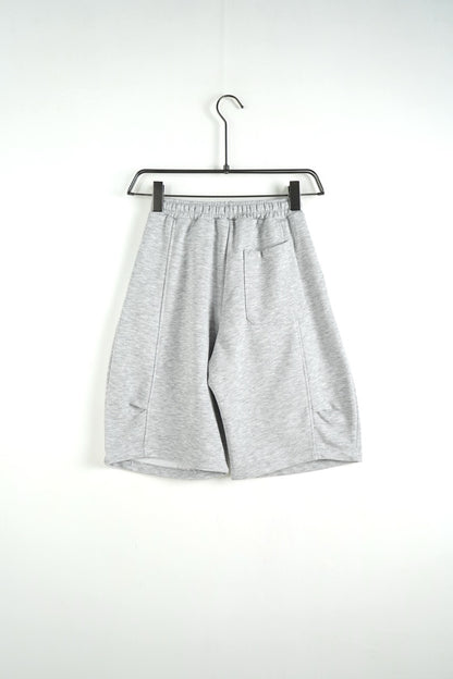 Pantaloncino jort in tuta grigio New York tinta unita - OVERSIZE 10-16 anni