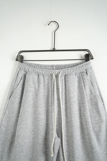 Bermuda uomo grigio balloon fit in tinta unita