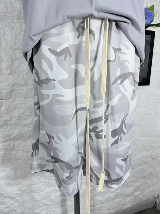 Bermuda jort grigio militare in tuta 10-16 anni