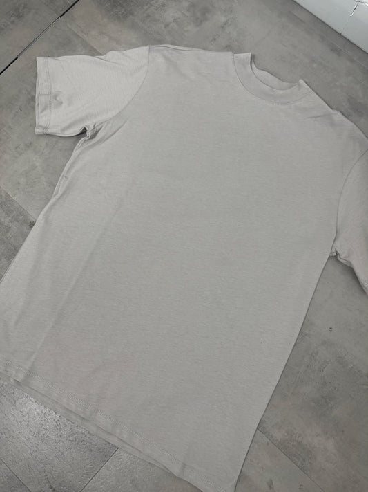 T-shirt a mezzo collo alto grigio campus 10/16 anni